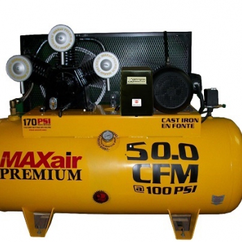 MaxAir 10hp Horizontal Single Phase Air Compressor
