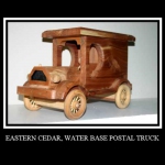 Postal Truck, Eastern Cedar