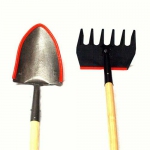 Fire Shovel and McLeod Rake Tool