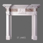 St. James English Marble Mantel