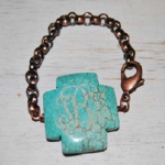 Turquoise Bracelet Cross