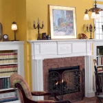 Victorian Fireplace Mantel and Surround