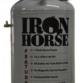 Iron Horse 7hp Upright Air Compressor Iron Horse 7hp Upright Air Compressor