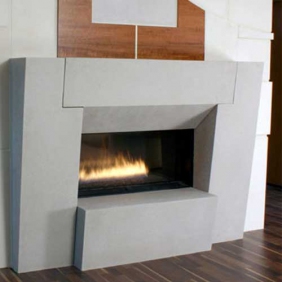 Loft Contemporary Stone Mantel Surround Loft Contemporary Stone Mantel Surround