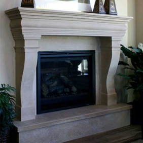Monaco Cast Stone Mantel Monaco Cast Stone Mantel