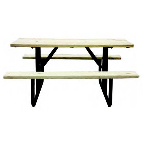 Classic Wood Picnic Table