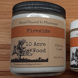 Fireside Hand Poured Soy Candle