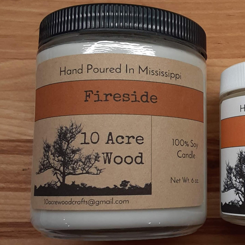 Fireside Hand Poured Soy Candle