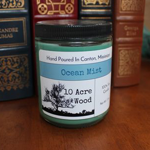 Ocean Mist Hand Poured Soy Candle