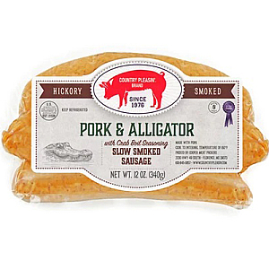 Alligator and Pork Sausage