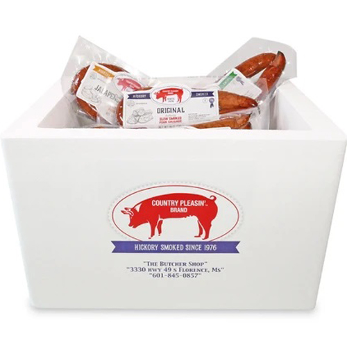 Hickory Smoked Sausage, 12-Pack Cooler