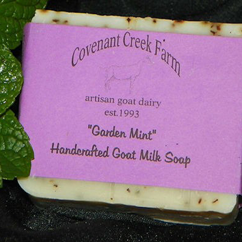 Garden Mint Goat Milk Soap