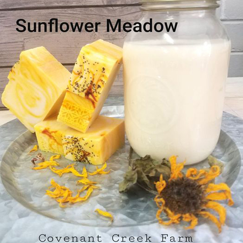 Sunflower Meadow Goat Milk Soap