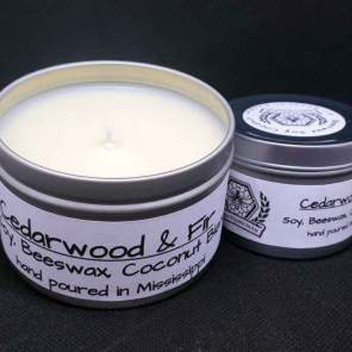 Cedarwood & Fir All Natural Candle