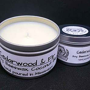 Cedarwood & Fir All Natural Candle