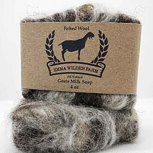 Felted Goat Milk Soap