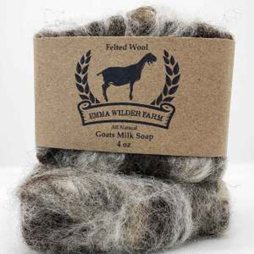 Felted Goat Milk Soap