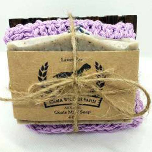 Lavender Soap Saver Set