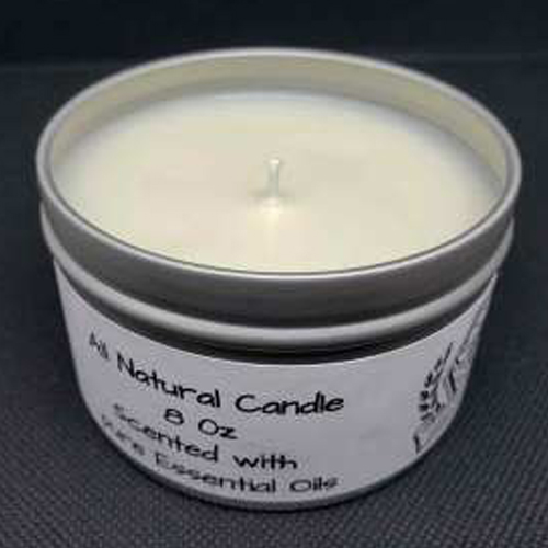 Peppermint All Natural Candle