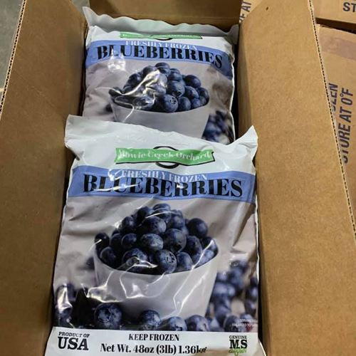 Blueberries, Frozen