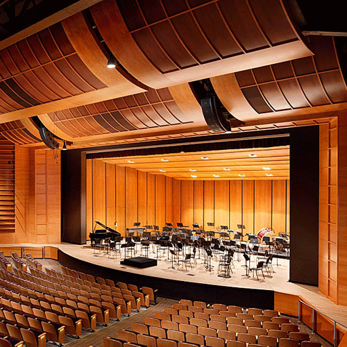 Auditorium Panels and Seating