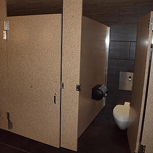 Bathroom Partitions, Solid Surface