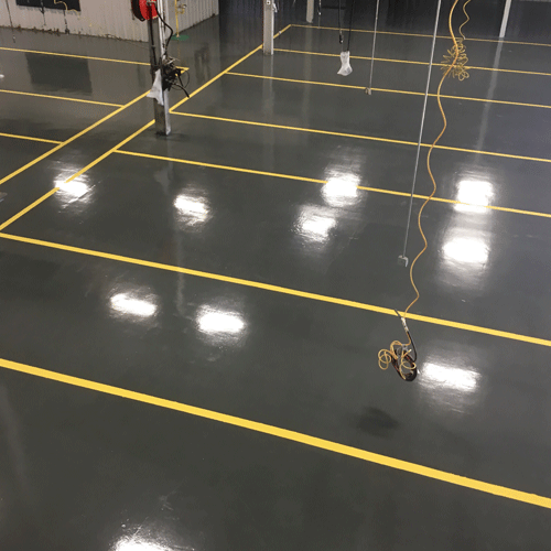 Niser 6040 Floor System in diesel technician training facility
