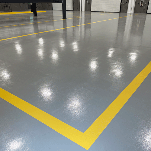 Niser 7000 Series Epoxy Mortar System in school bus maintenance shop