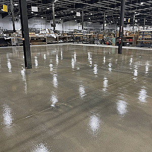 Concrete Series, Niser Epoxy Mortar System in manufacturing facility