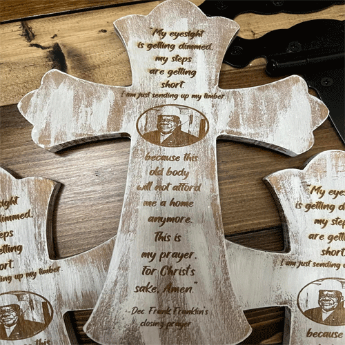Prayer Cross, Custom