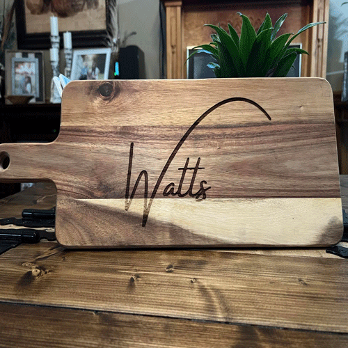 Custom Cutting Board