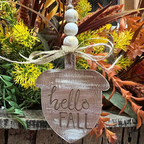 Acorn Ornament, Custom