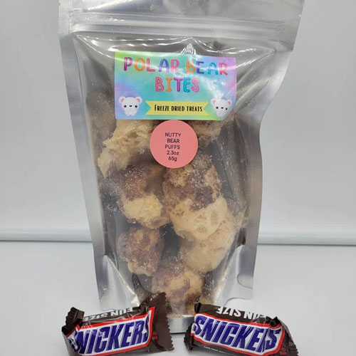 Nutty Bear Puffs Freeze-Dried Candy