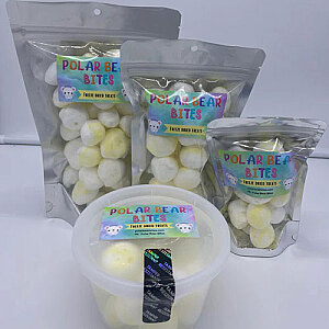 Pina Colada Taffy Freeze-Dried Candy