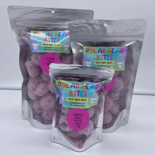 Purple Grape Jolly Bites Freeze-Dried Candy