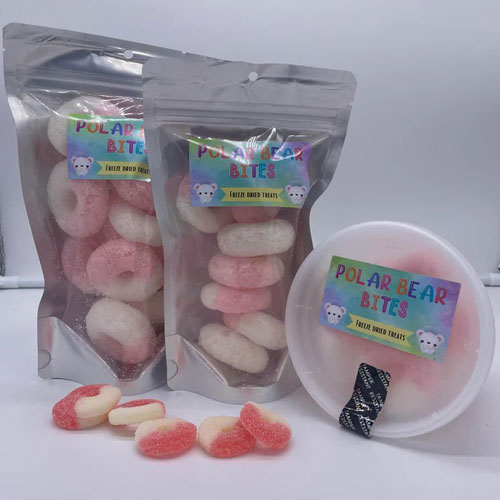 Watermelon Rings Freeze-Dried Candy
