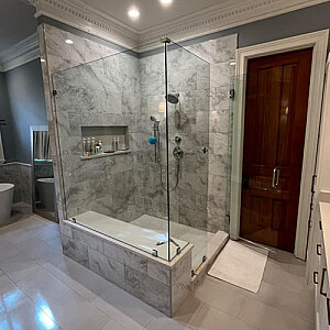 Shower Tiles, Fabricated Stone