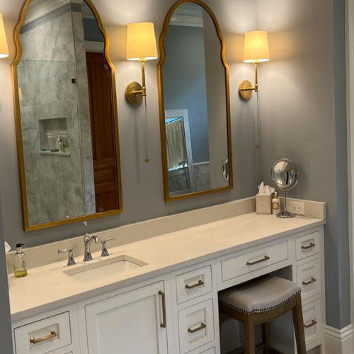 Bathroom Countertops, Fabricated Stone