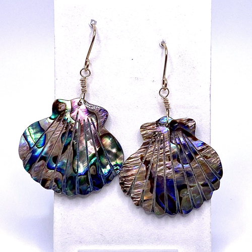 Abalone Shell 14K Gold-Filled Earrings