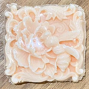 Bee and Rose Square Soap