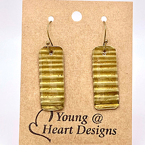 Copper-Embossed Earrings 4