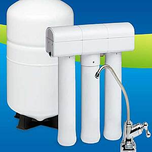 Drinking Water, EcoPure No-Mess Reverse Osmosis Filtration System