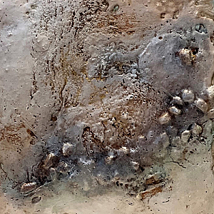 A Moment in Time, textured abstract