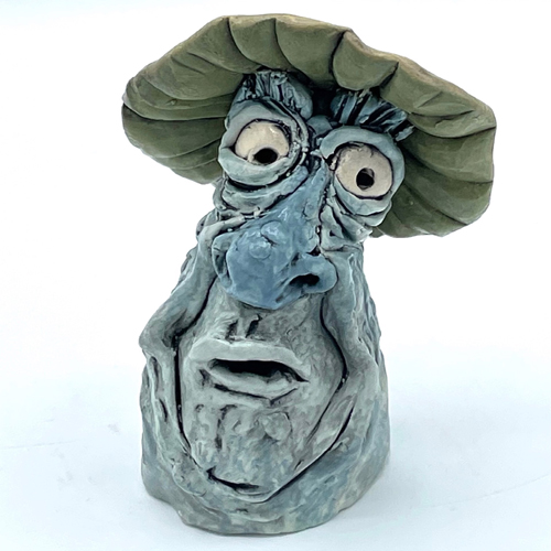 Little Mushroom Man 13, Ceramic