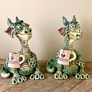 Morton the MS Coffee Dragon