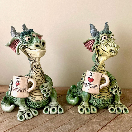 Morton the MS Coffee Dragon