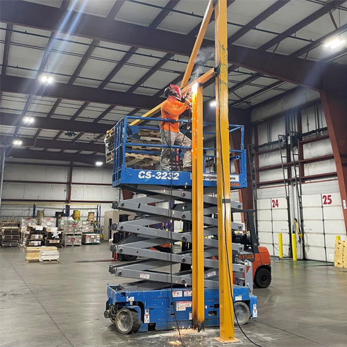 Scanner Frame, Custom Fabrication and Installation