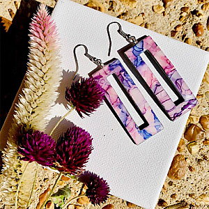 Earrings, Brandiva Art