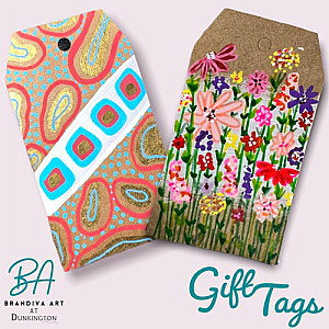 Gift Tags, Brandiva Art