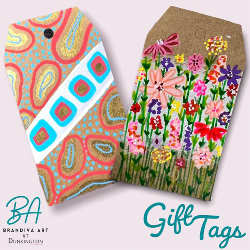 Gift Tags, Brandiva Art